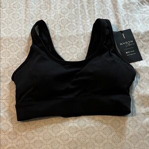 NVGTN Black Sports Bra NWT